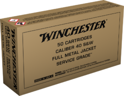 winchester service grade 40 s&w 165gr