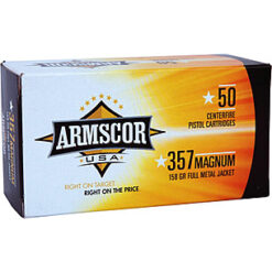 Armscor .357 Mag 158 Gr FMJ 50rd/box