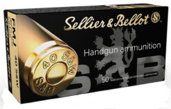 sellier & bellot .40 s&w 180gr fmj 50rd box